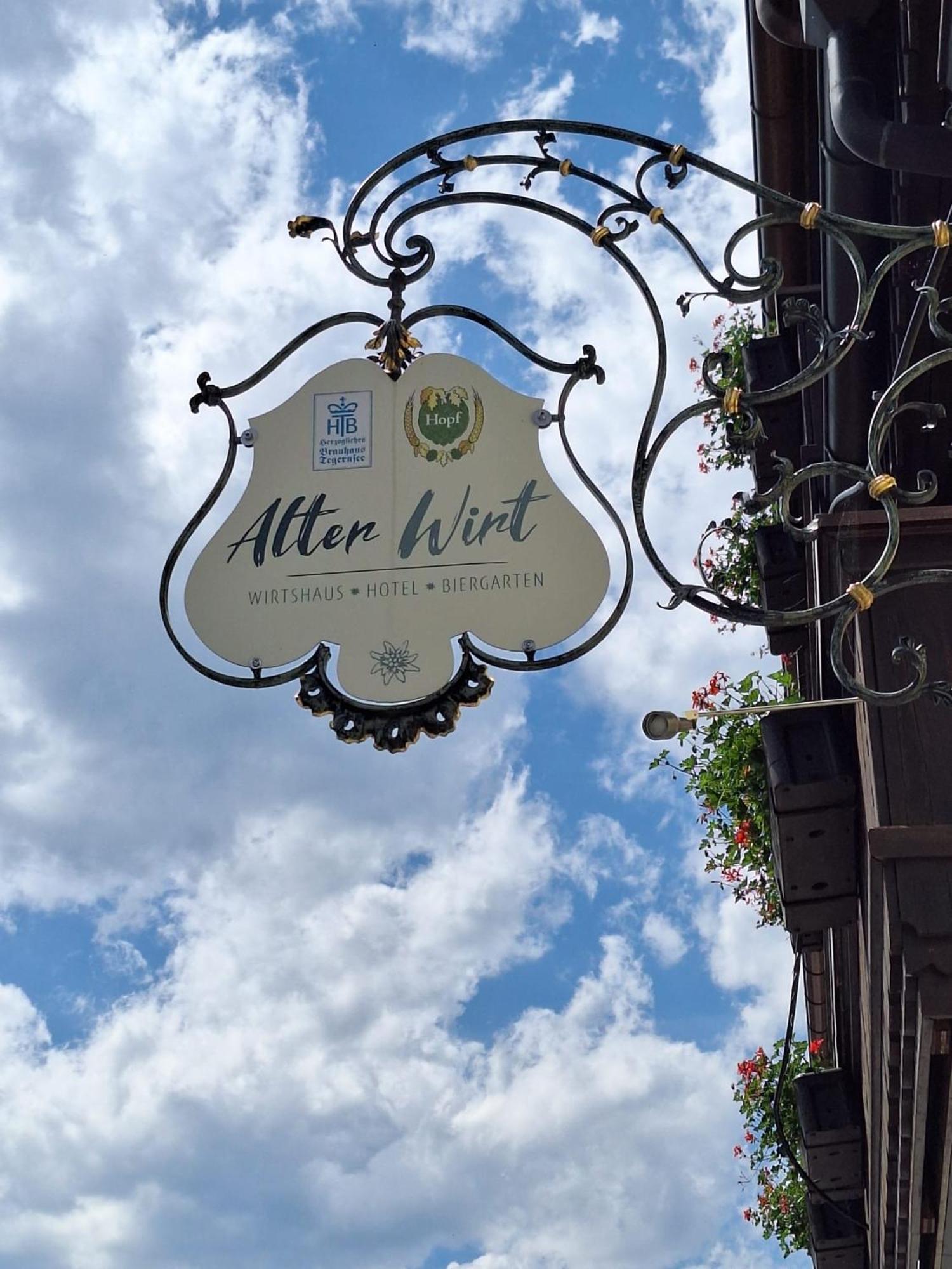 Hotel Gasthof Alter Wirt Farchant Exterior foto